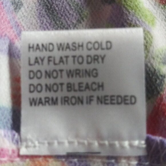 Belladini Topper Duster Sz L Open Front oversized Poly-Spandex MULTICOLOR leaf - Picture 10 of 10